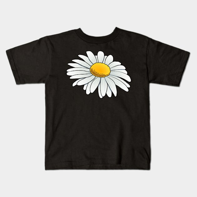 Daisy flower lover Kids T-Shirt by Graphic Garden